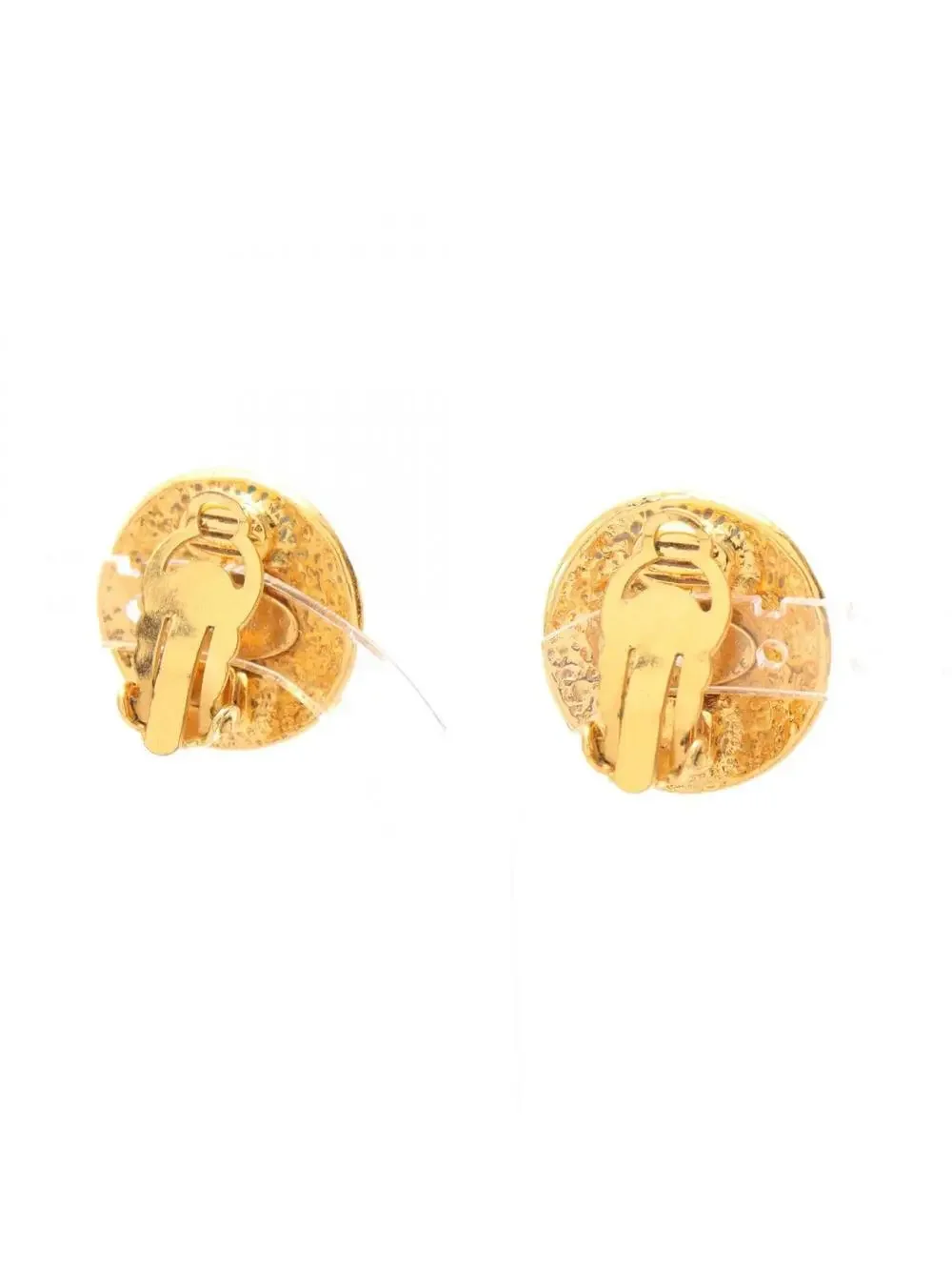 Chanel Cc Logo Clip-On Earrings Metal #327457C97B